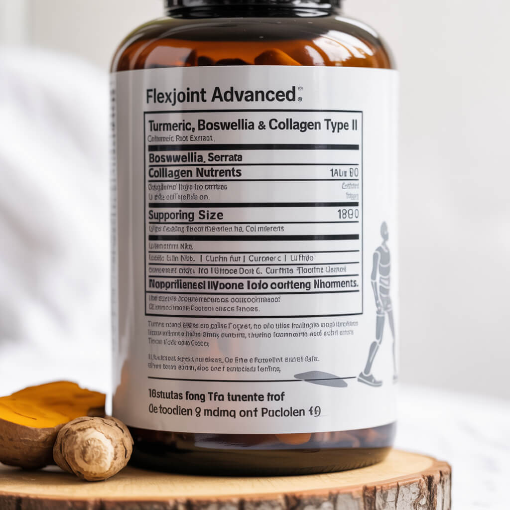 FlexJoint Advanced – Turmeric, Boswellia & Collagen Type II - Image 2