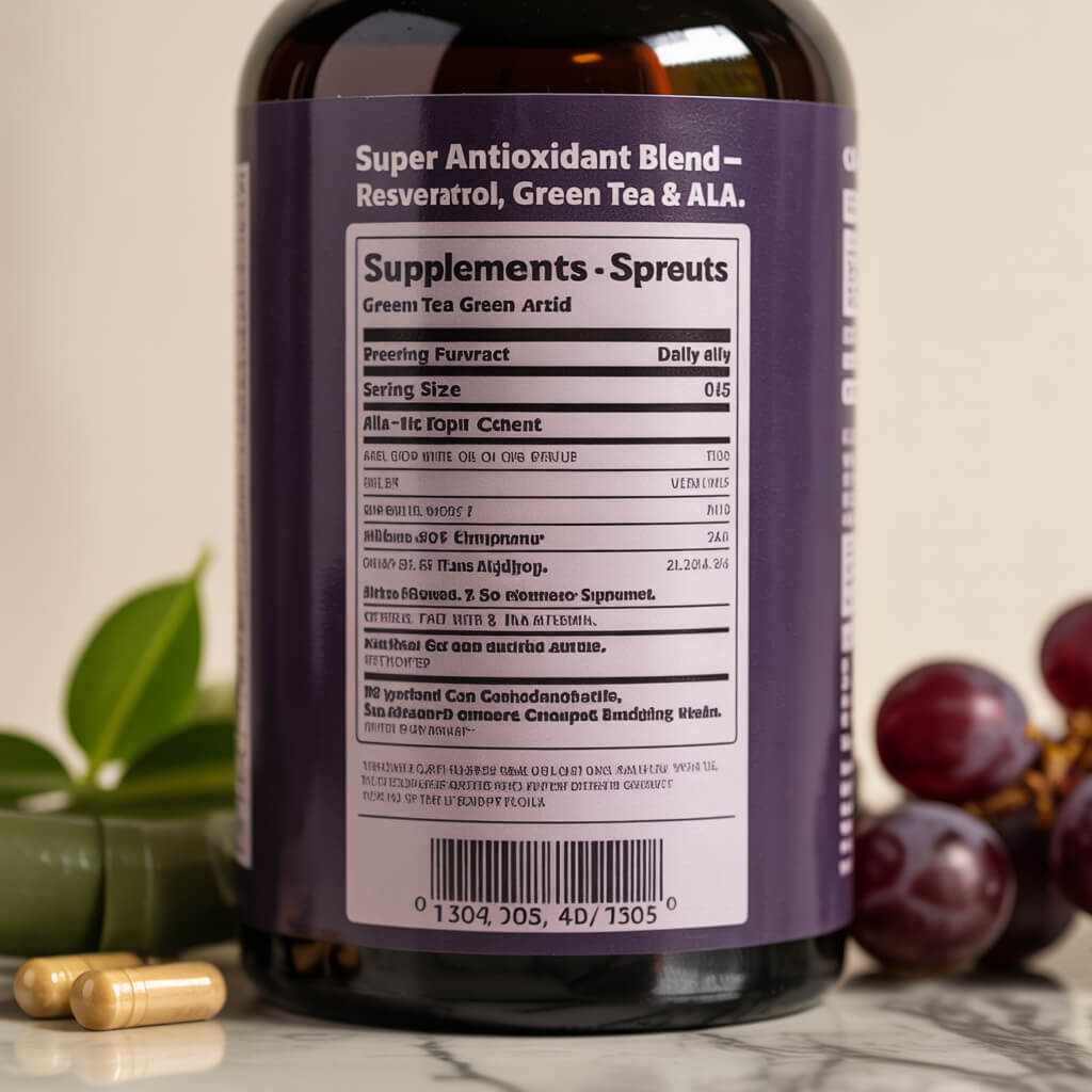 Super Antioxidant Blend – Resveratrol, Green Tea & ALA - Image 2