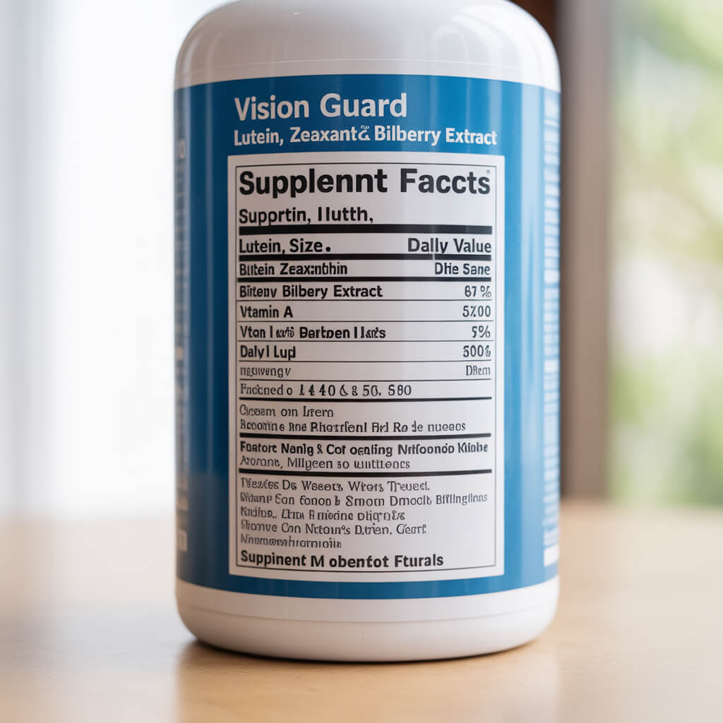 Vision Guard – Lutein, Zeaxanthin & Bilberry Extract - Image 2